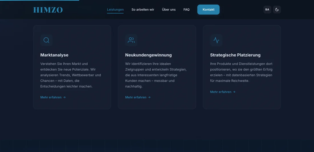 HIMZO Leistungen